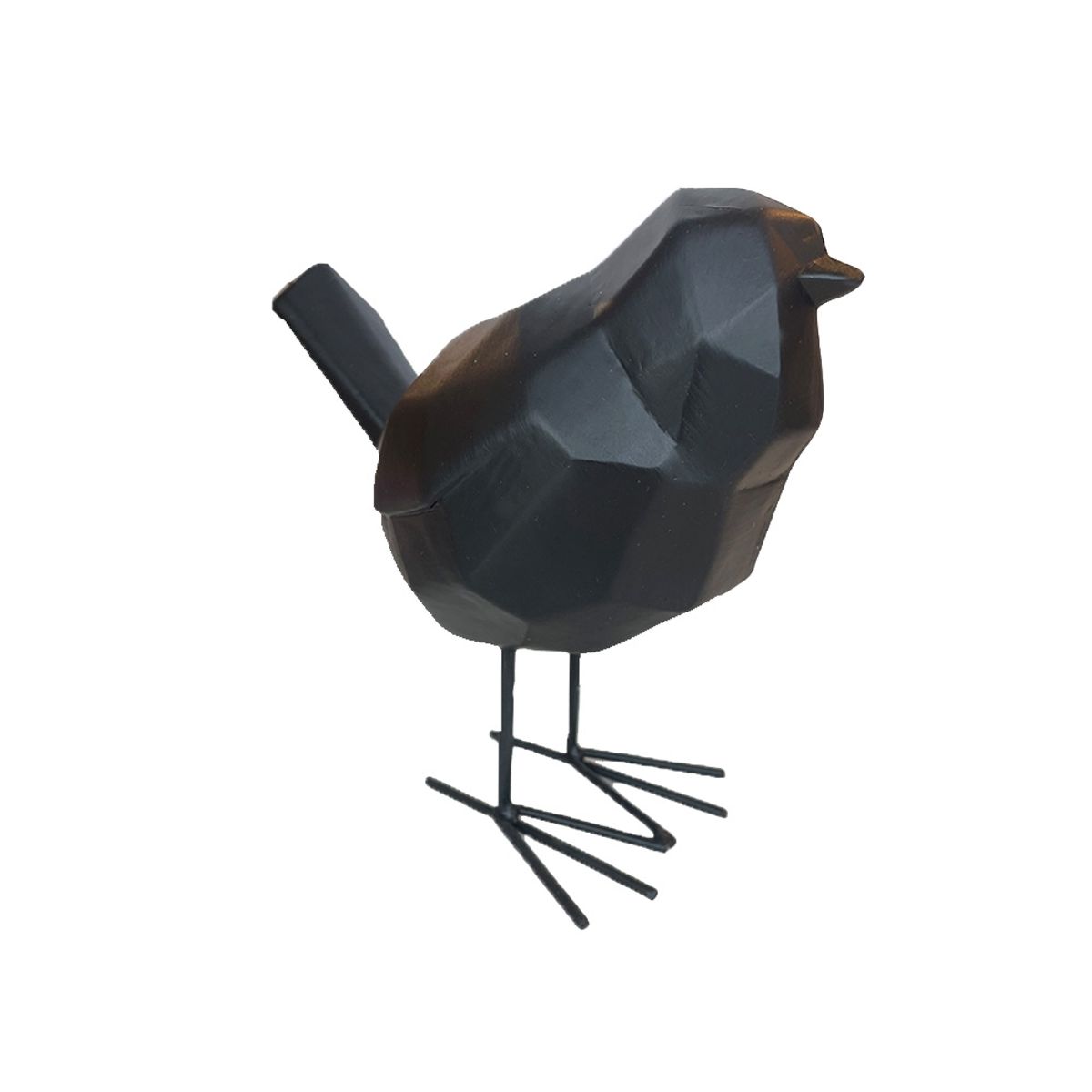 ANTICO HOME - Figura Pájaro Resina Negro Chucao Antico Home