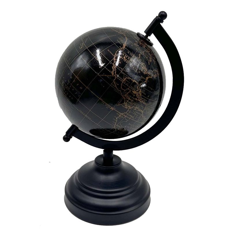 ANTICO HOME - Globo Terráqueo Giratorio En Resina Tandil Antico Home