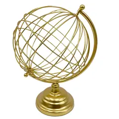 ANTICO HOME - Globo Terráqueo Giratorio En Metal Neuquen