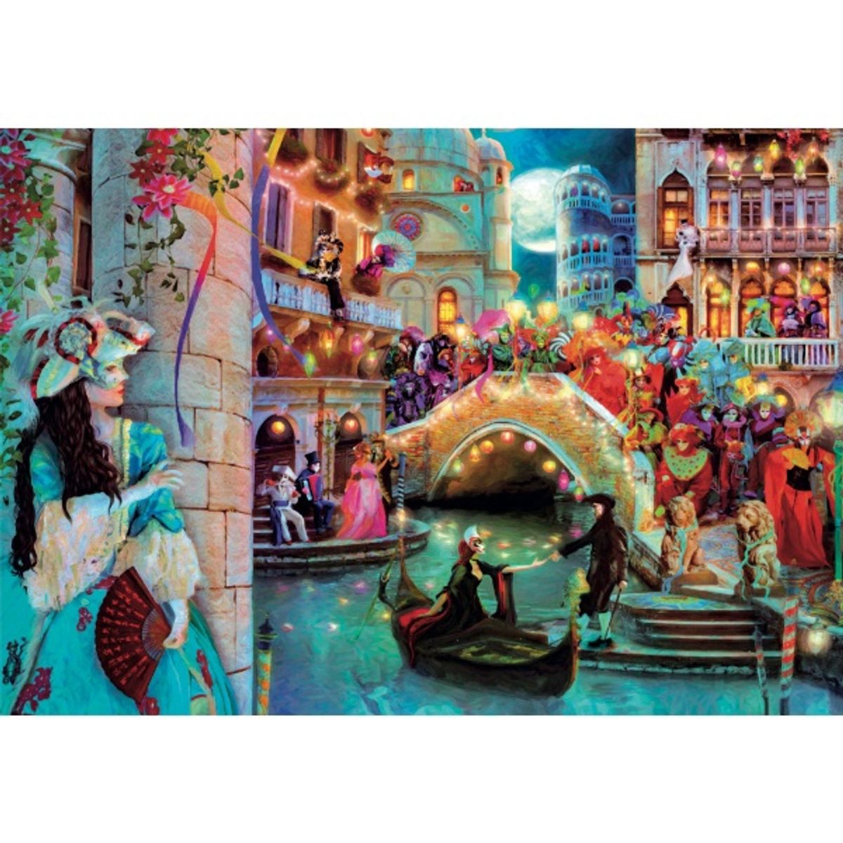 CLEMENTONI - Puzzle 1000 piezas Carnaval