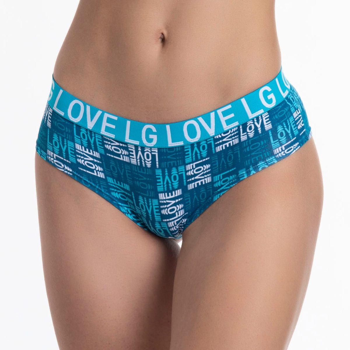 LADY GENNY - Pantaleta de algodón estampado