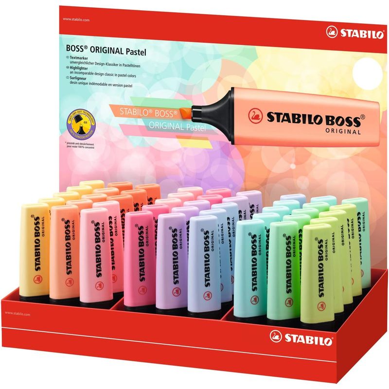 STABILO - Set 45 Destacadores Stabilo Boss Todos Colores