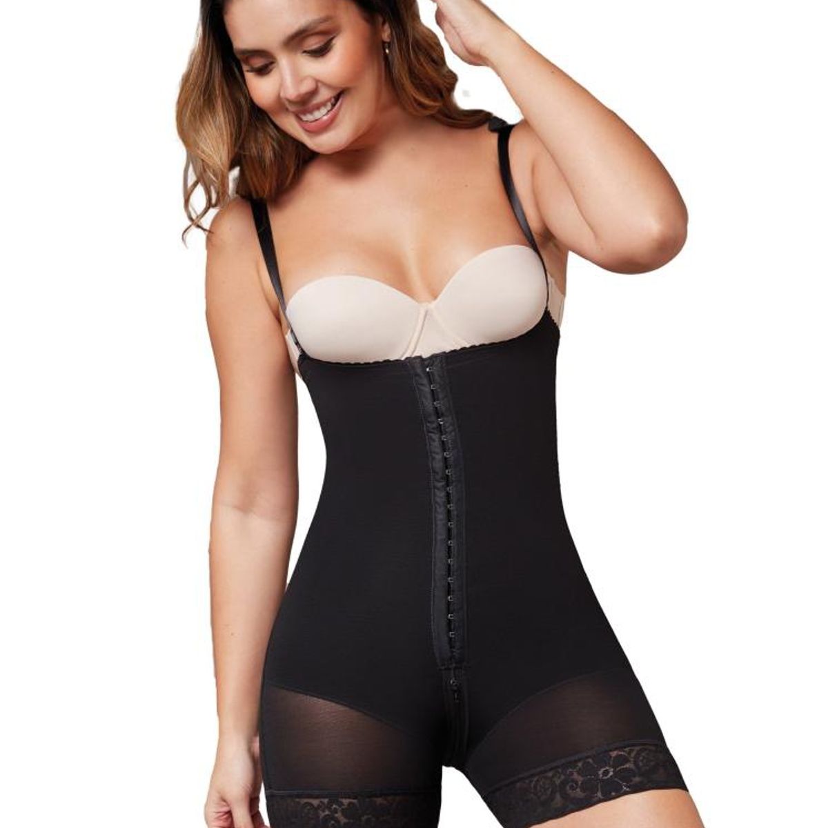 HABY - Faja Colombiana Premium de Control Alto Haby - Negro