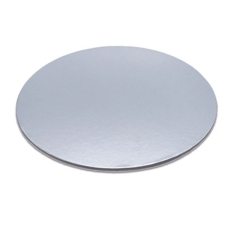 GENERICO - Base Redonda Plateada 35cm 5mm