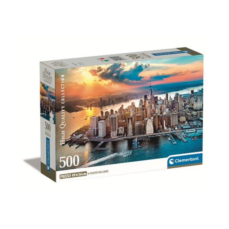 CLEMENTONI - Puzzle 500 piezas  Nueva York