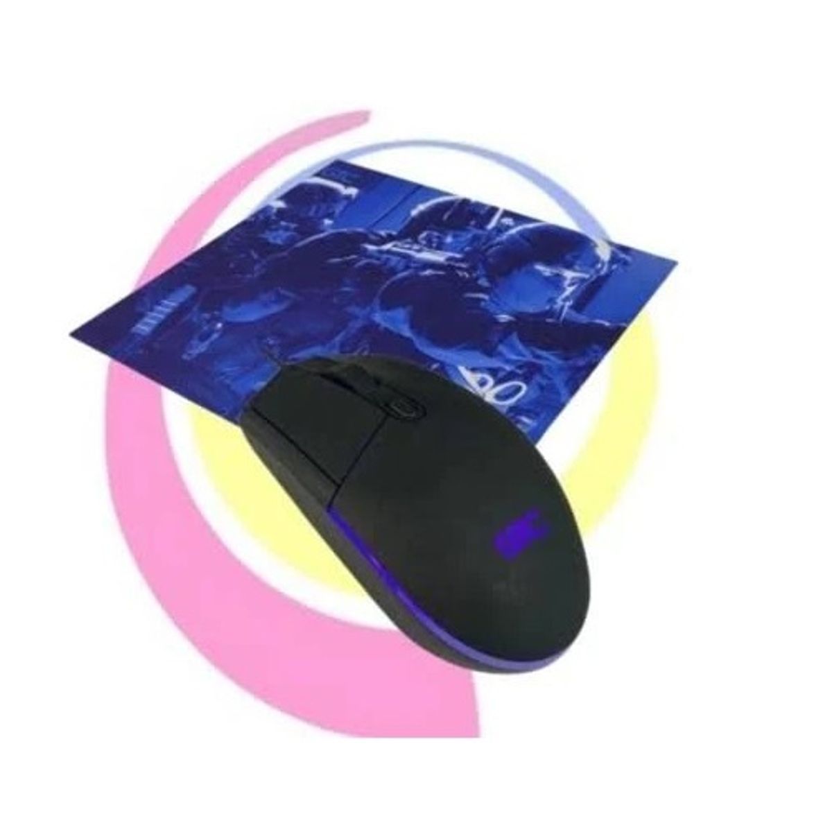 GENERICO - Mouse CBG 019 con cable gaming mas mousepad