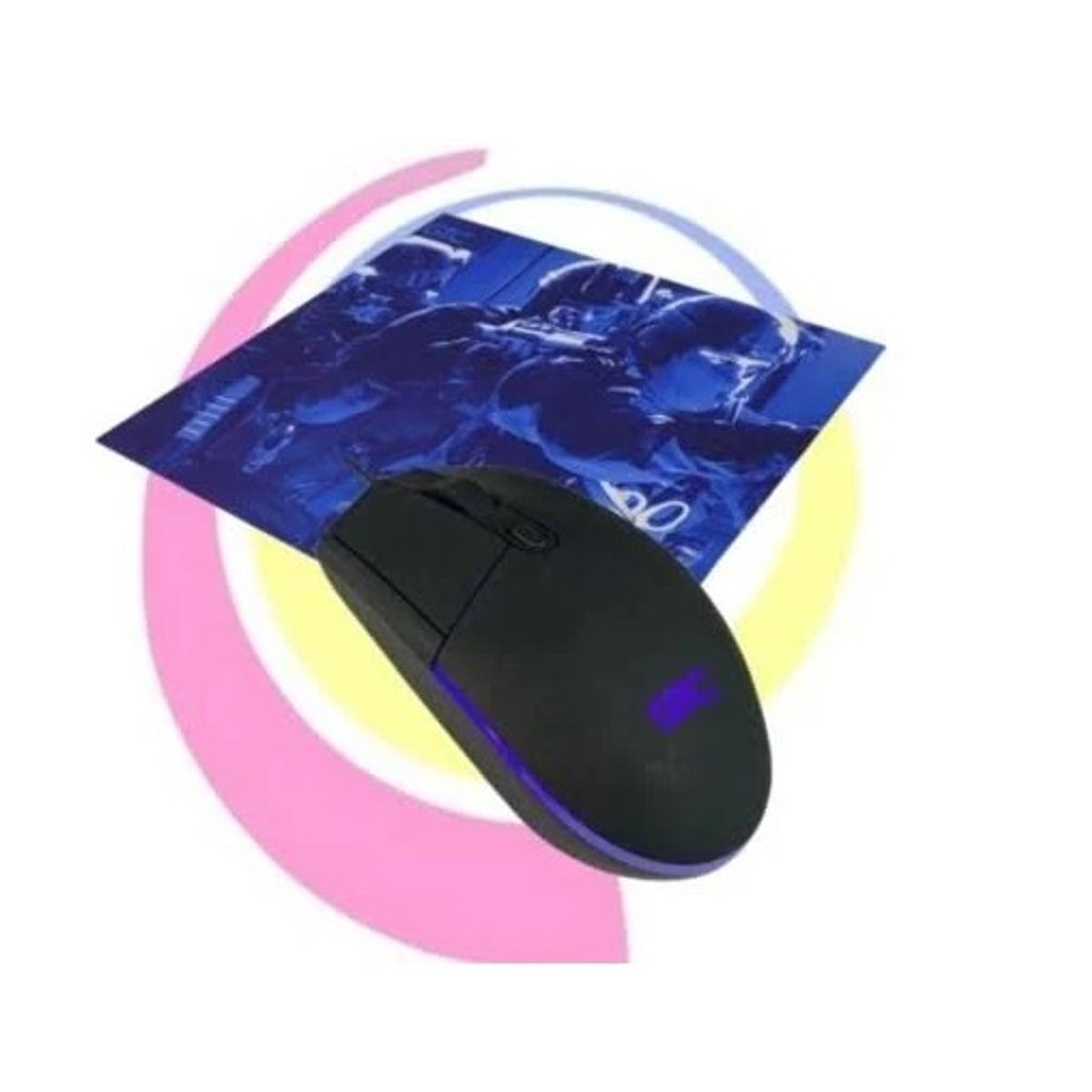 GENERICO - Mouse CBG 019 con cable gaming mas mousepad