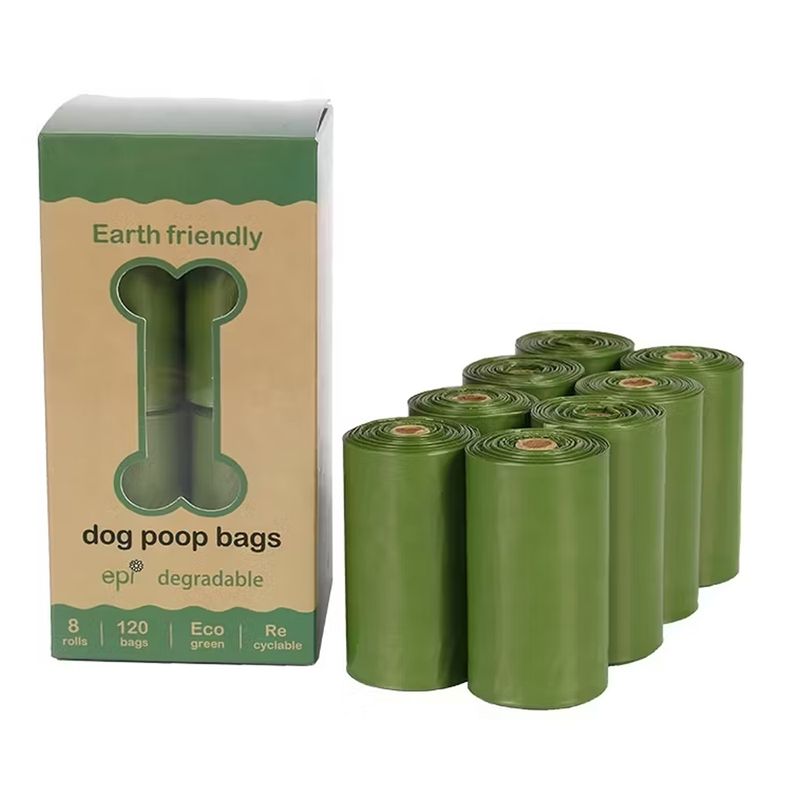 GENERICO - Bolsa Para Caca Perro Mascota Excremento Biodegradable X 120