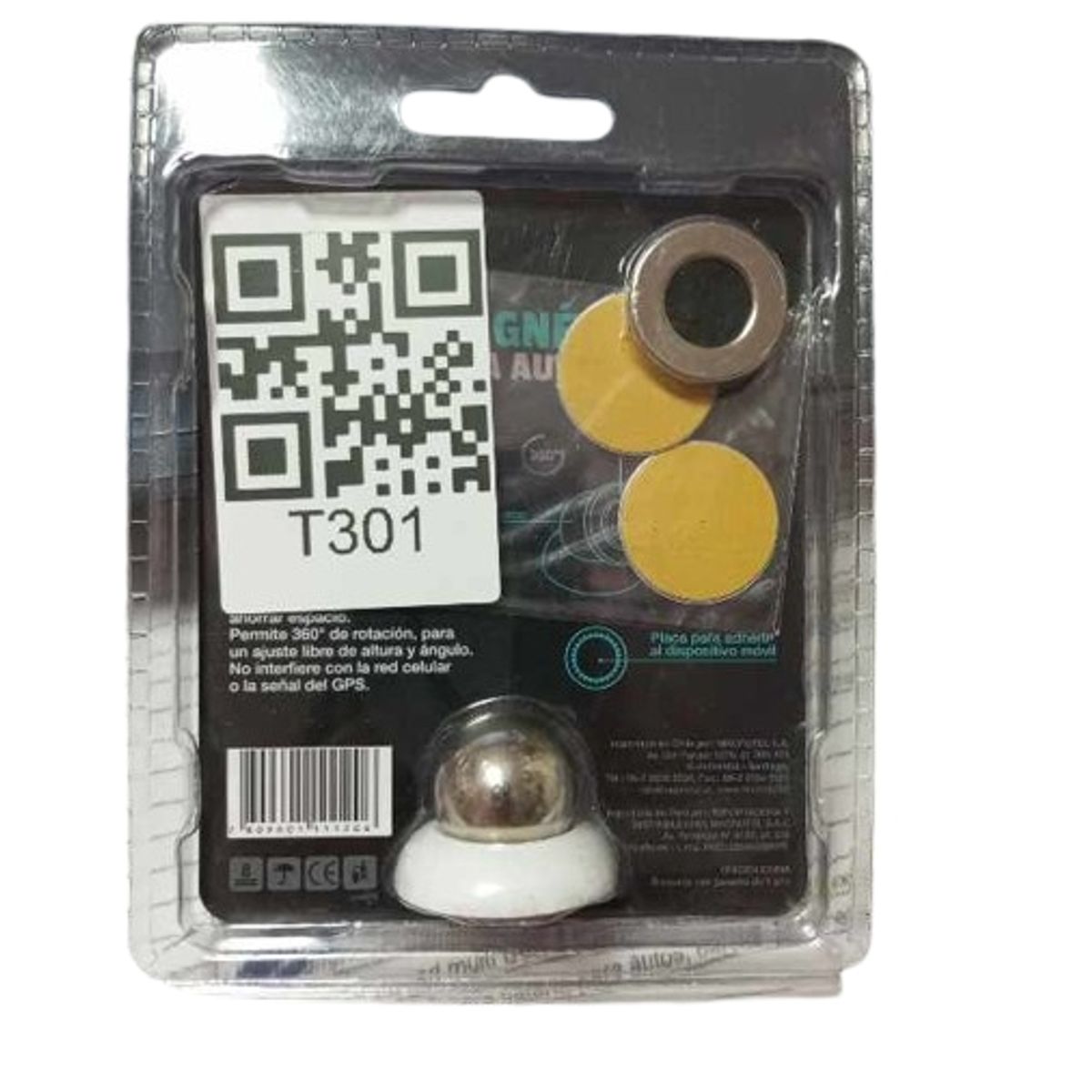 GENERICO - Soporte celular magnetico fiddler