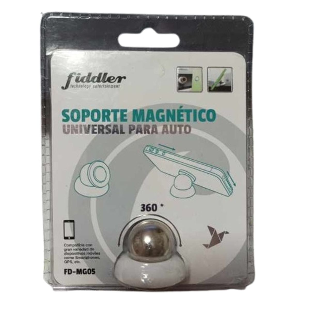 GENERICO - Soporte celular magnetico fiddler