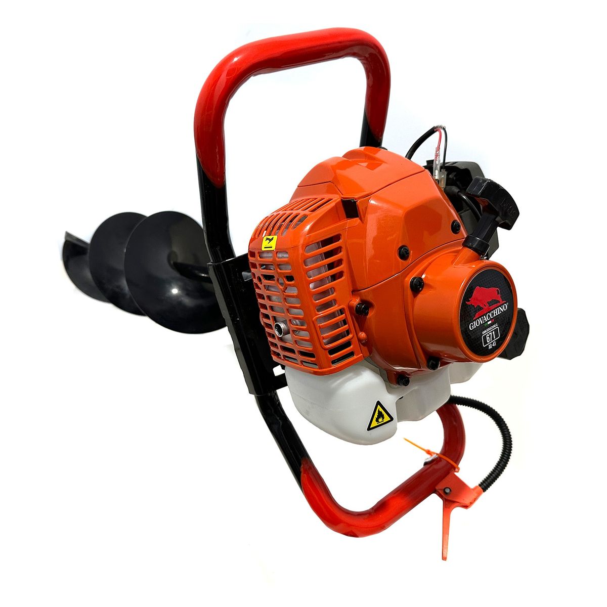 GIOVACCHINO - Barreno ahoyador a Gasolina 2HP 415cc con brocas de 100-150-200mm