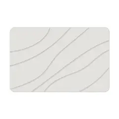 GENERICO - Piso Baño Diatomita Absorbente Alfombra Ducha Secado Rápido