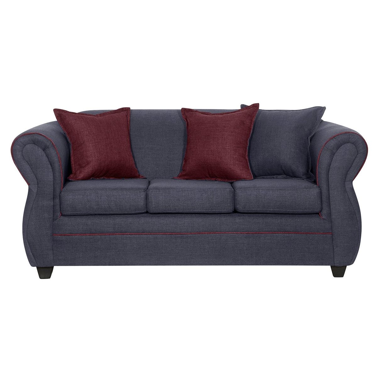 BLACK FACTORY - Sofa 3 Cuerpos Emili Marengo