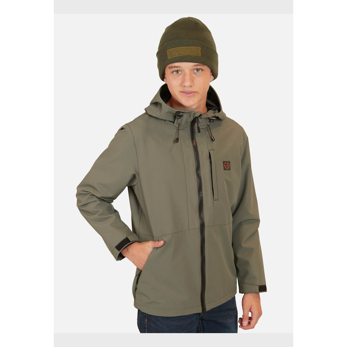 MAUI AND SONS - Casaca Maui Windbreaker Elima Olivo Infantil Maui And Sons