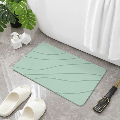 Imagen 2 del producto Piso Baño Diatomita Absorbente Alfombra Ducha Secado Rápido