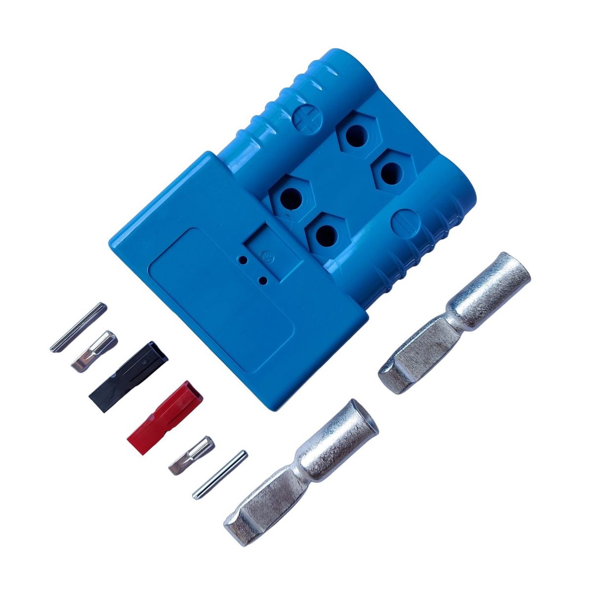 SMH - Conector Baterías Smh Sbe160 160a Azul C/pines De Señal Aux