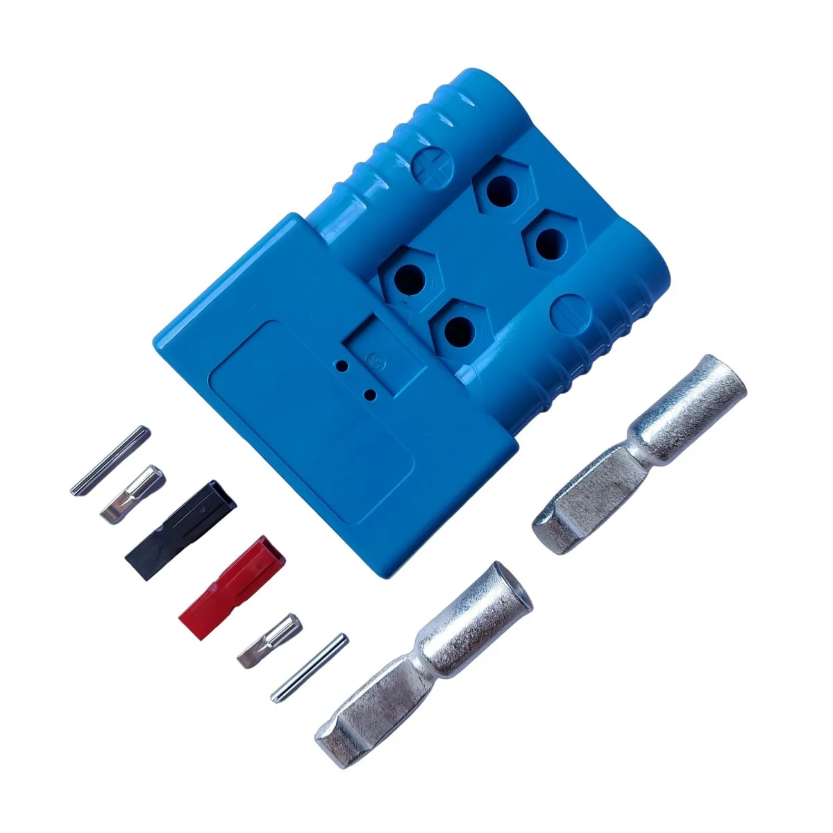 SMH - Conector Baterías Smh Sbe160 160a Azul C/pines De Señal Aux