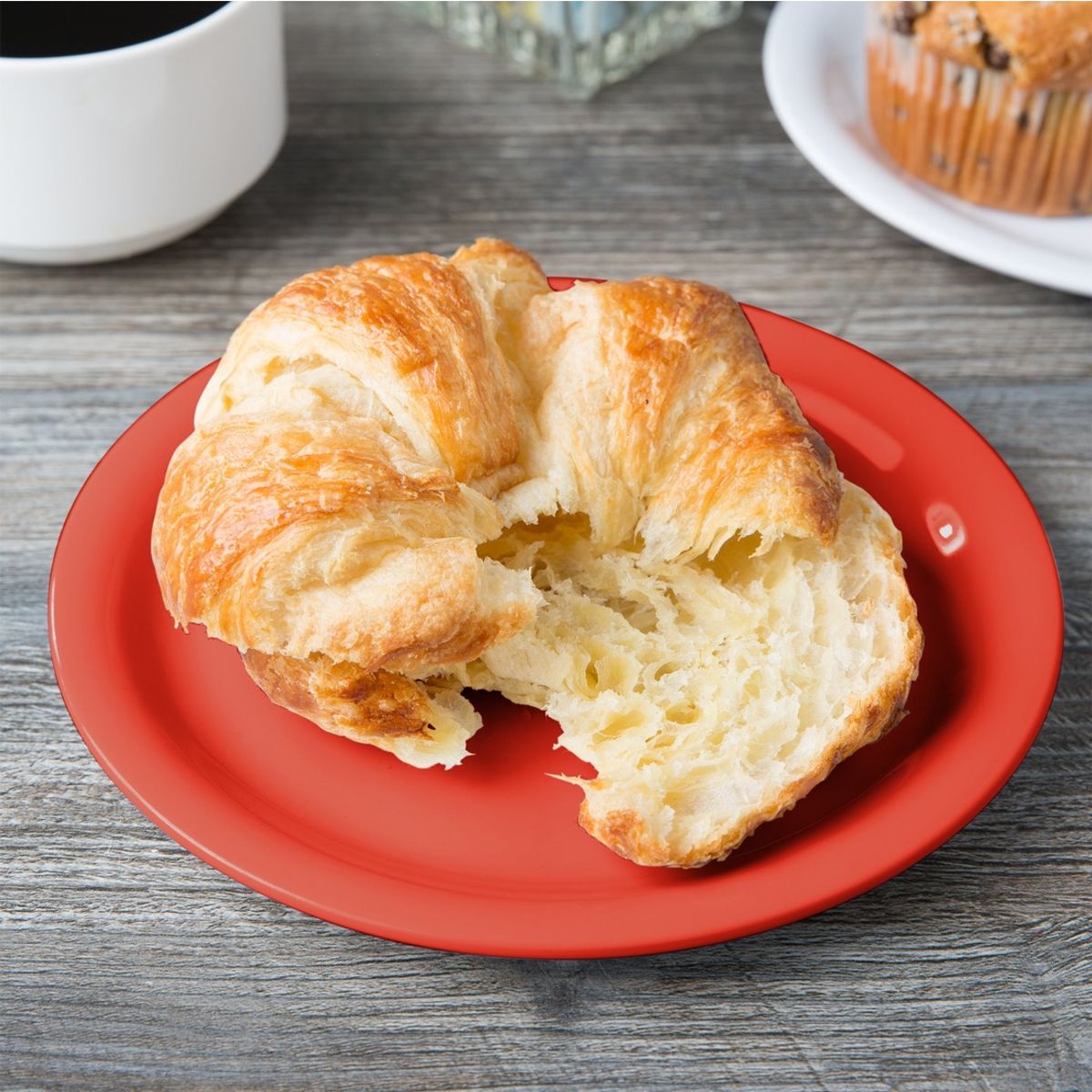 IMAHE - SET 3 PLATO MELAMINA ROJO 18 CM IMAHE