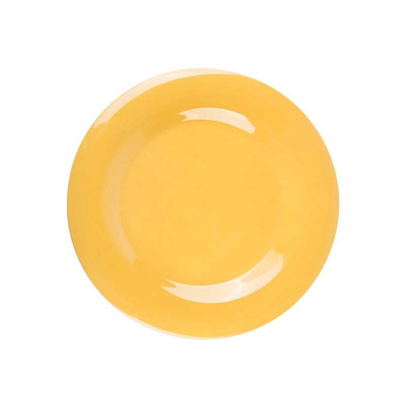 IMAHE - SET 3 PLATOS MELAMINA AMARILLO 23 CM IMAHE