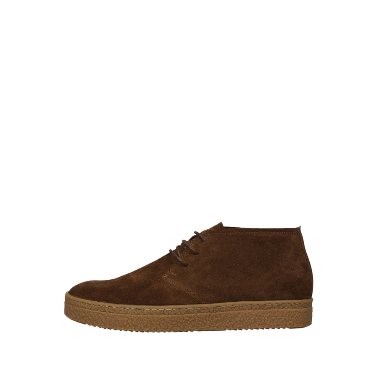 SCALPERS - Botas Serraje Suela Contraste Brown