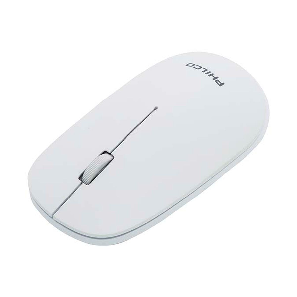 PHILCO - Mouse Inalámbrica Philco Con Receptor USB Blanco