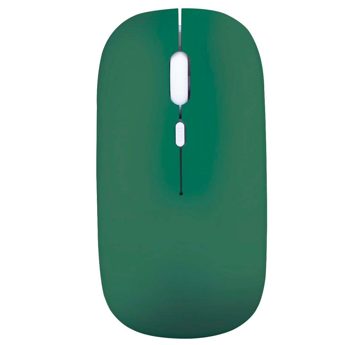 JOIGO - Mouse Inalambrico Recargable Bluetooth Receptor USB Verde