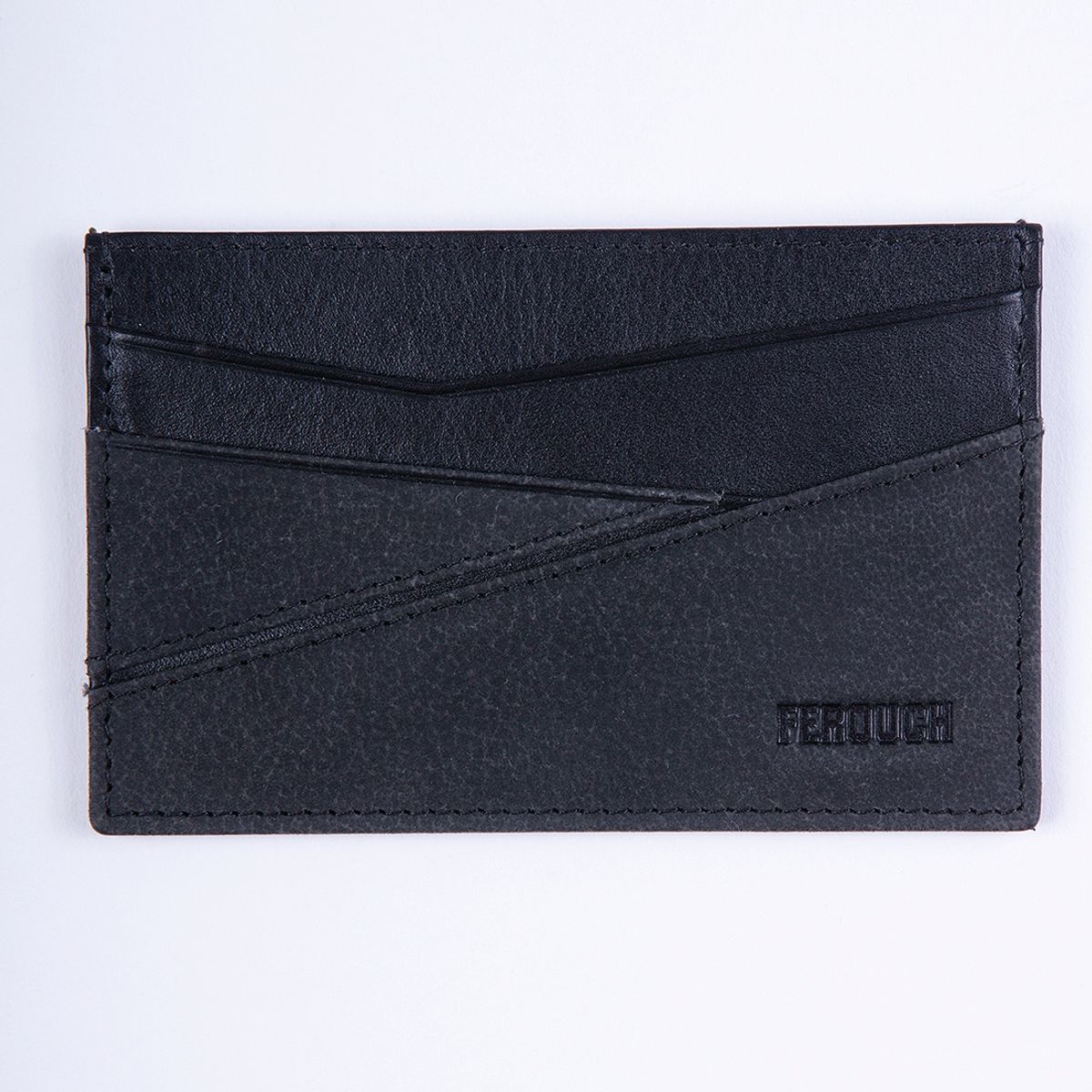 FEROUCH - Tarjetero New Jersey Negro Ferouch