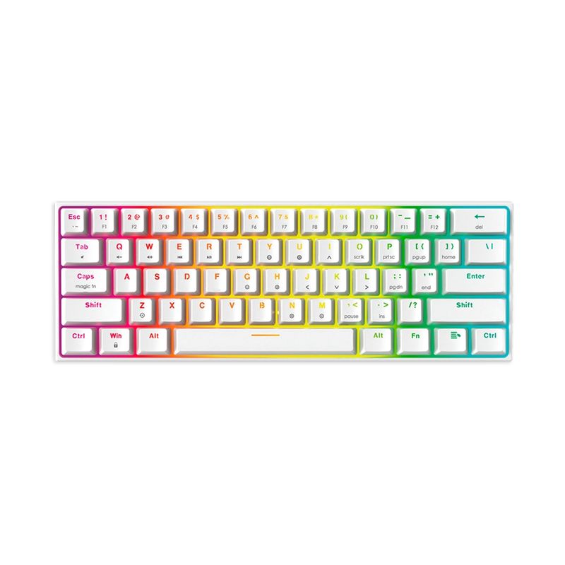 GENERICO - Teclado Mecánico al 60% Fantech MAXFIT61 MK857 Space Edition