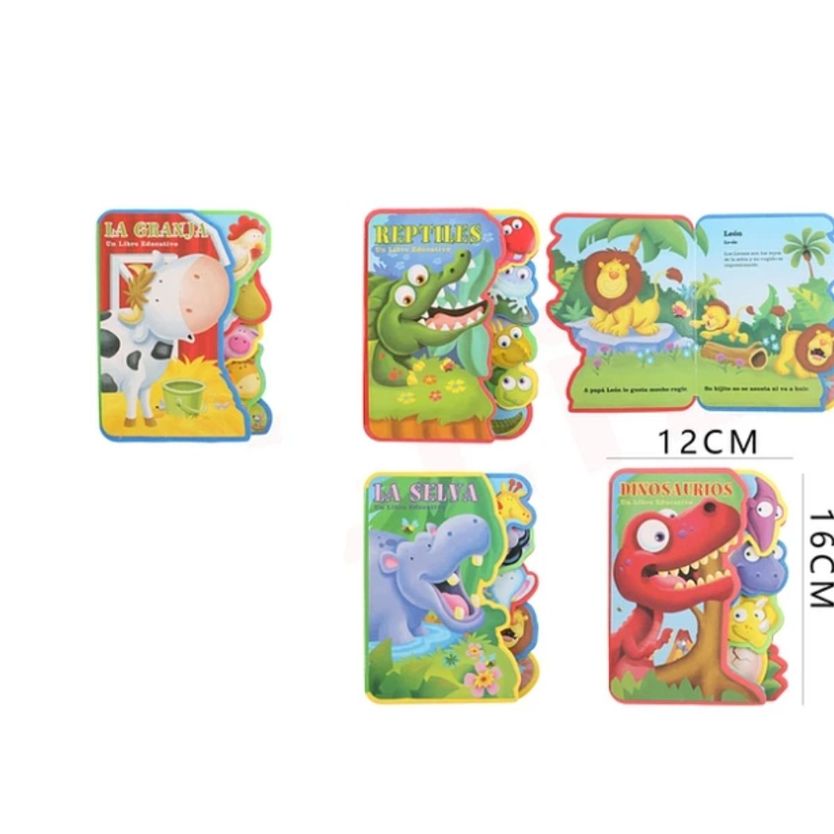 GENERICO - Libro Educativo Animales 1016Cm