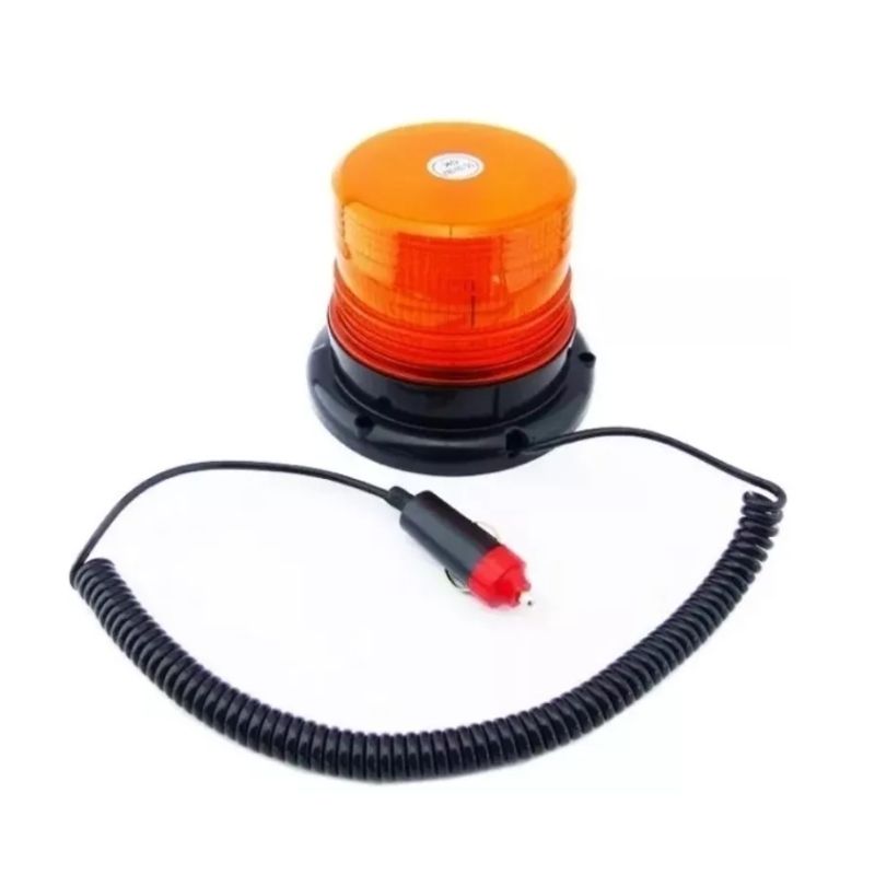GENERICO - Baliza Luz Ambar Emergencia Led Estroboscopica Autos 12v