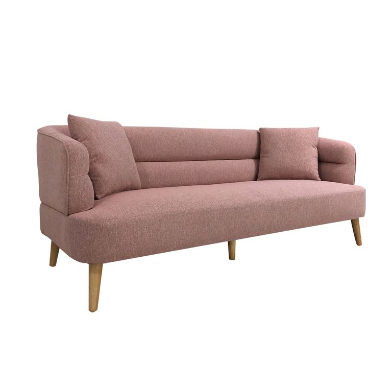 SOFA KLEE 3 CUERPOS ROSA
