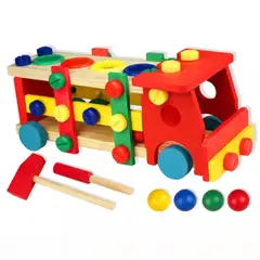 GENERICO - Camión armable juego didáctico madera bebé- niños…
