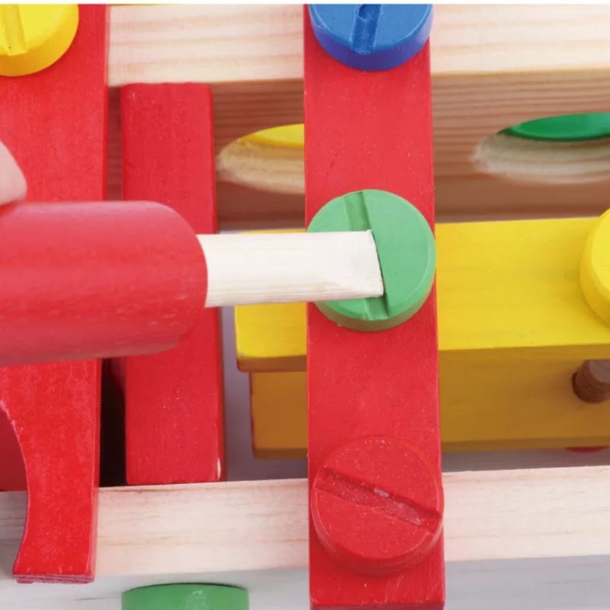 GENERICO - Camión armable juego didáctico madera bebé- niños…