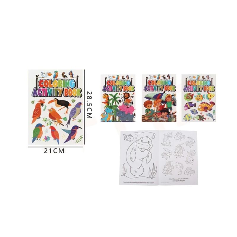 GENERICO - Libro Para Pintar Animales 28521Cm