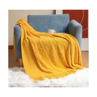 Manta Suave Invierno Sofá Dormitorio Diseño Linea Decorativa