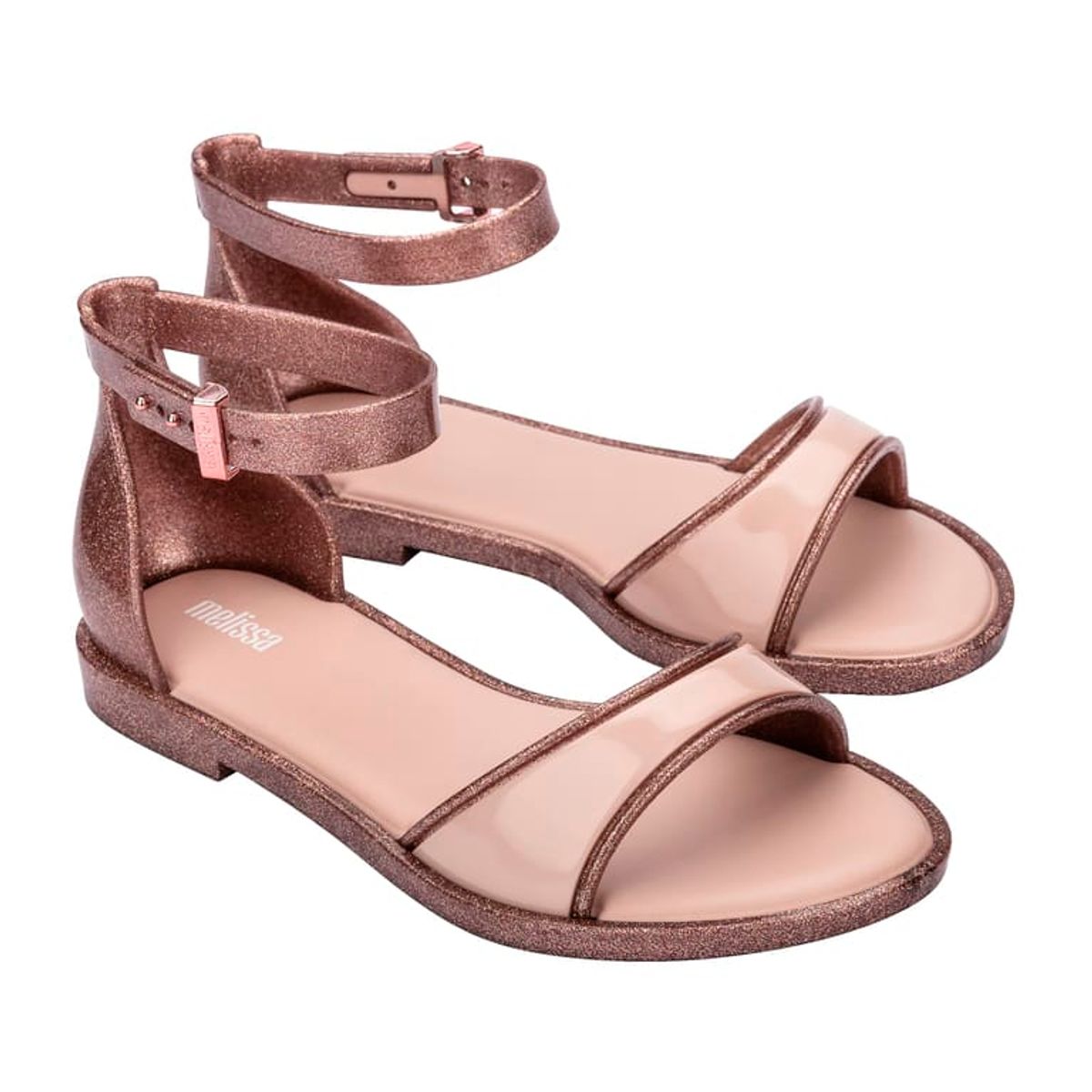MELISSA - Sandalia Melissa Emily VidrioGlitter Rosa