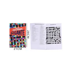 GENERICO - Libro Gigante De Crucigramas 21x28 Cm