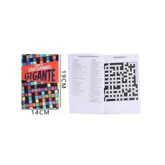 GENERICO - Libro Gigante De Crucigrama 14x19 Cm