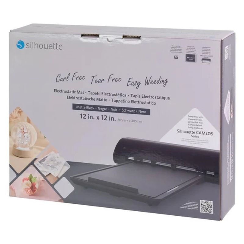 SILHOUETTE - Tapete Electroestático Negro para Cameo 5