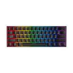 GENERICO - Teclado Mecánico al 60% Fantech MAXFIT61 MK857 Black Edition