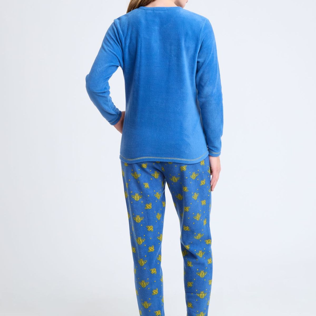 BECKIL - BECKIL COD 1774  PIJAMA POLAR CON DETALLES BORDADOS