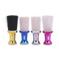 Bota Pelo Con Talquera Para Barbero Color Plateado