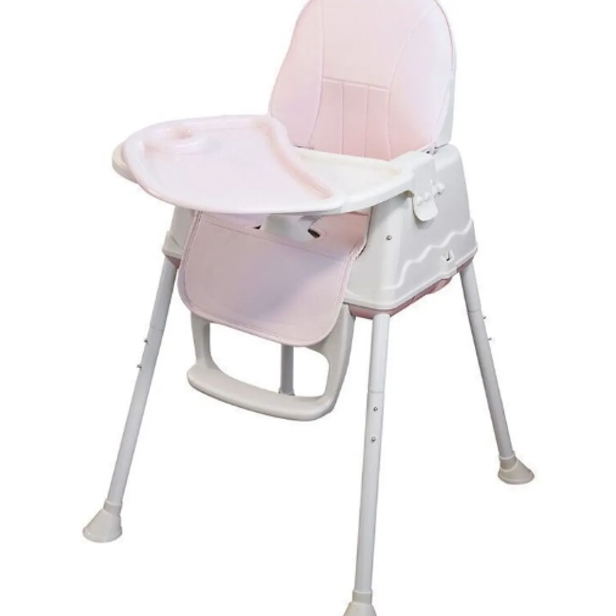 GENERICO - Silla para Comer 3 en 1 Rosada/ 4 posiciones