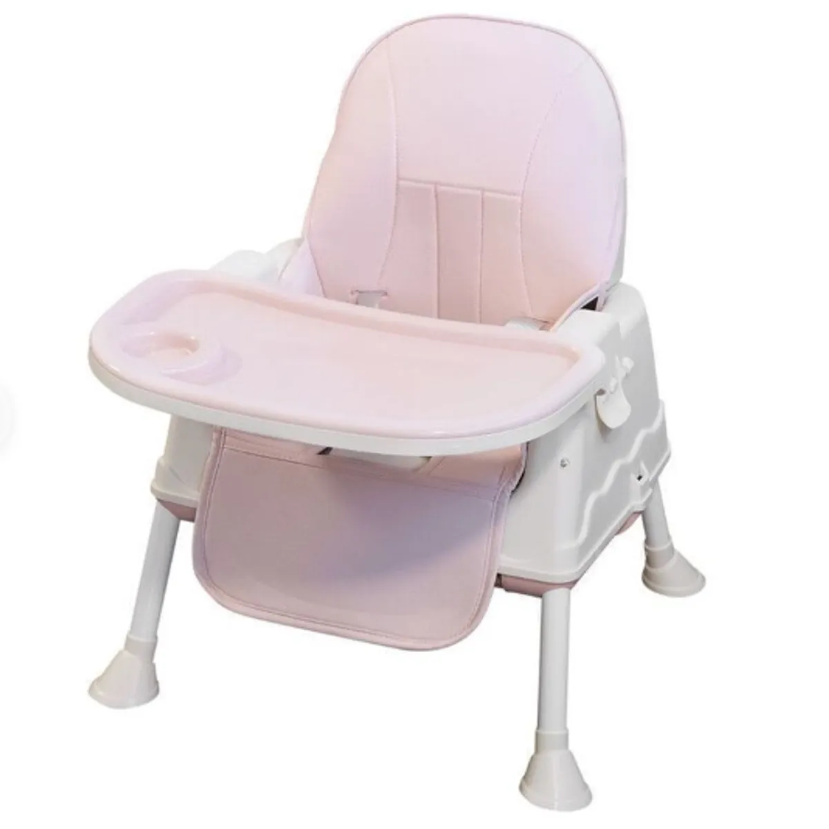 GENERICO - Silla para Comer 3 en 1 Rosada/ 4 posiciones