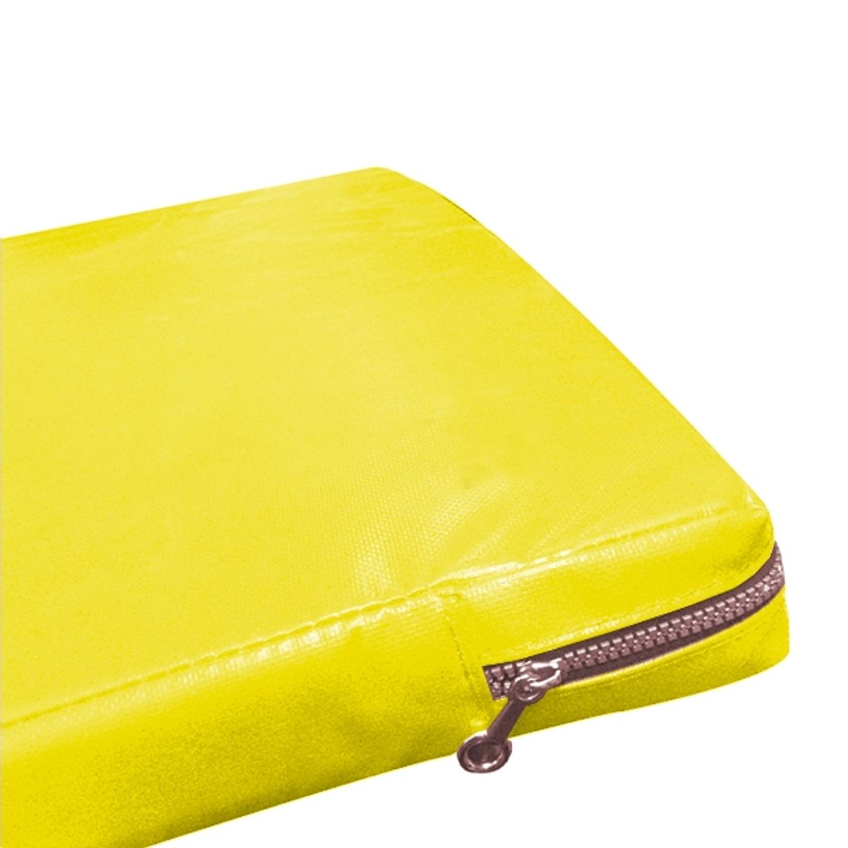 GENERICO - Colchoneta Jardin Infantil Junji 130 x 130 x 2,5 cm amarillo