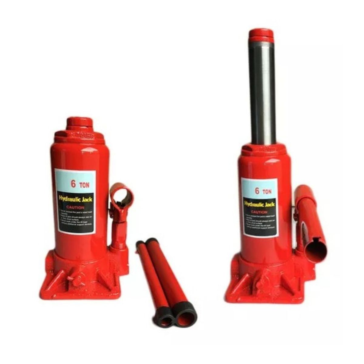 GENERICO - Conector Gato Hidráulico 6 Toneladas Elevación Criques