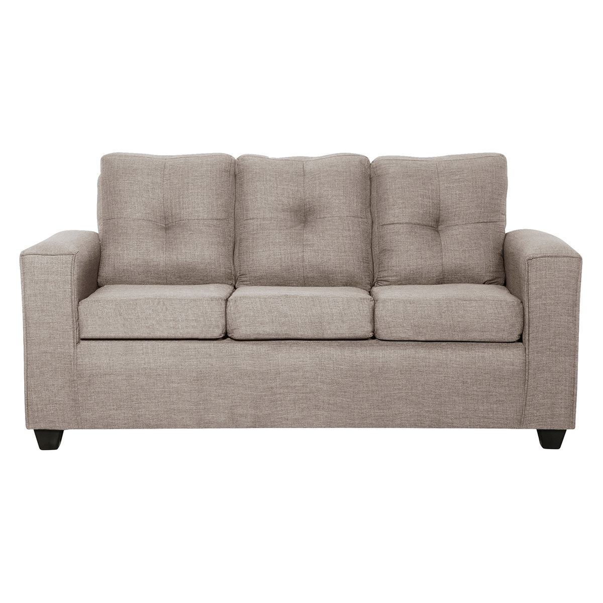 BLACK FACTORY - Sofa 3 Cuerpos Ranger Beige