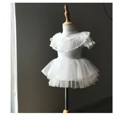GENERICO - VESTIDO BEBÉ NIÑA TUTÚ ALGODÓN BAUTIZO PEQUEÑA LUZ
