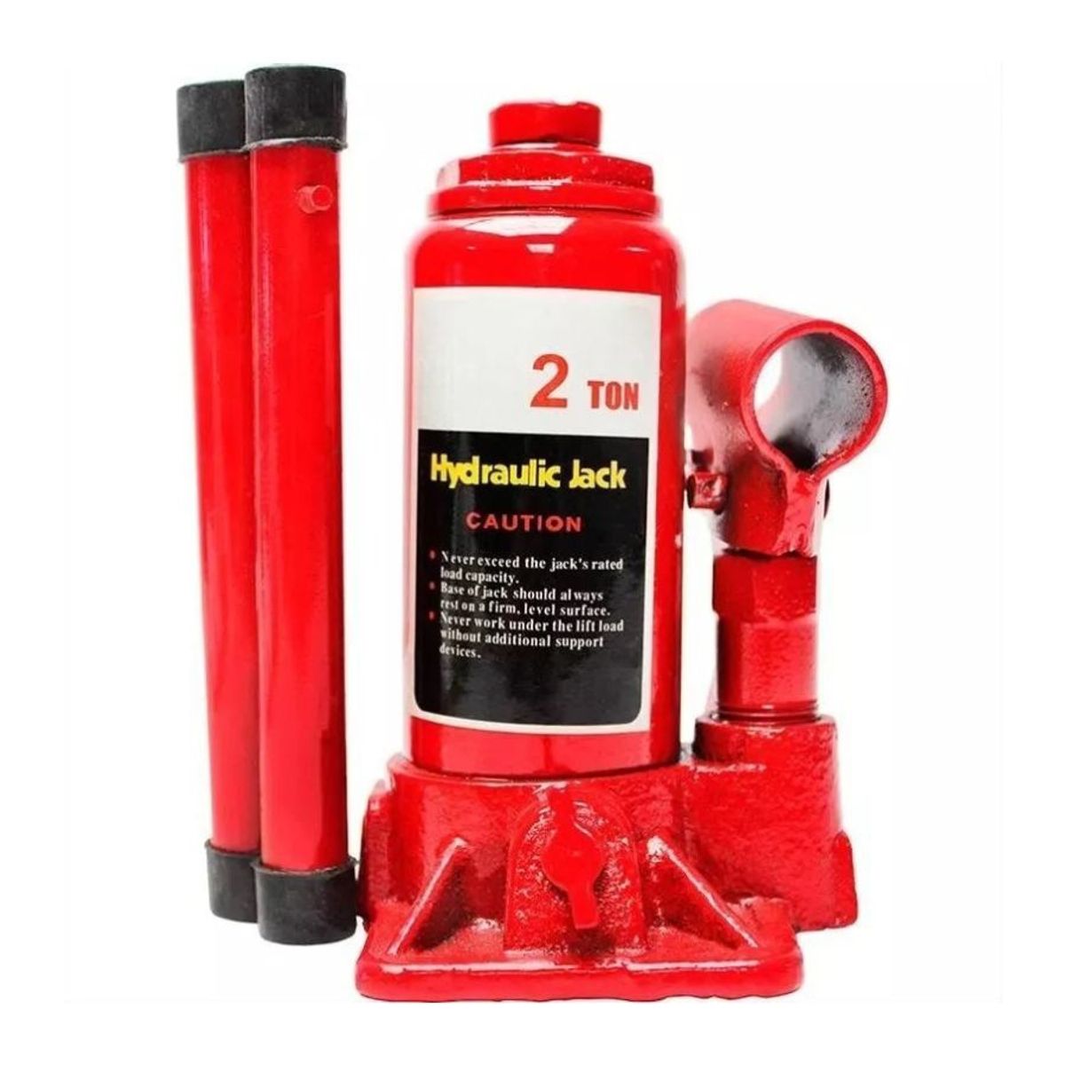 GENERICO - Conector Gato Hidráulico 2 Toneladas Elevación Criques