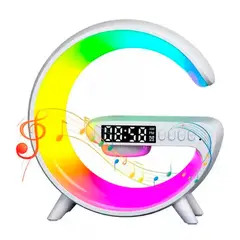 GENERICO - Lampara Inteligente G Con Luces Rgb Bocina Cargador Inalámbrico